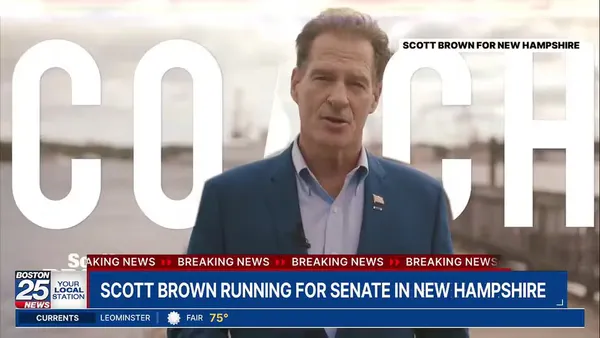 Scott Brown Announces U.S. Senate Bid In New Hampshire