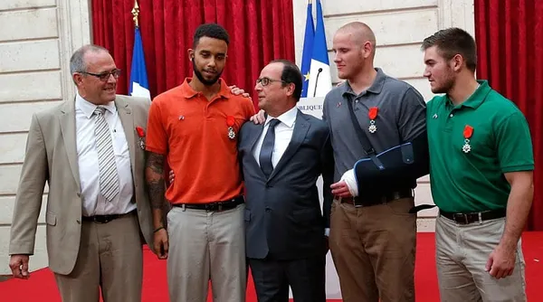 Airman on Paris-bound train could get Air Force medal; another hero emerges