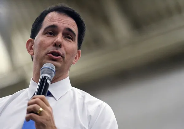 Walker talks tough on China while campaigning in Iowa