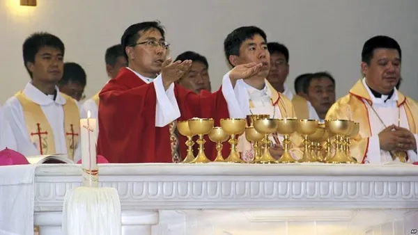 Amid tensions with authorities, China gets first catholic bishop in three years