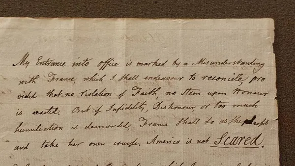 The Quasi-War decision that saved the nation