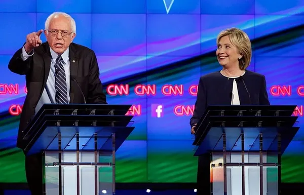 Tweeting the #DemDebate