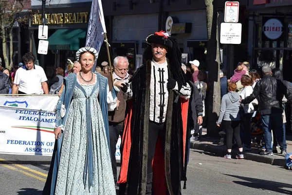 Columbus Day Parade in North End — Gallery