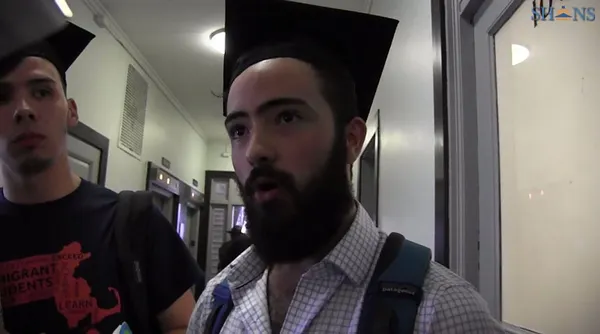Immigrant students stage sit-in at Lowell senator’s office