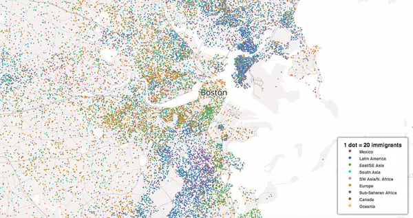 Interactive maps pinpoint Boston’s immigrant enclaves