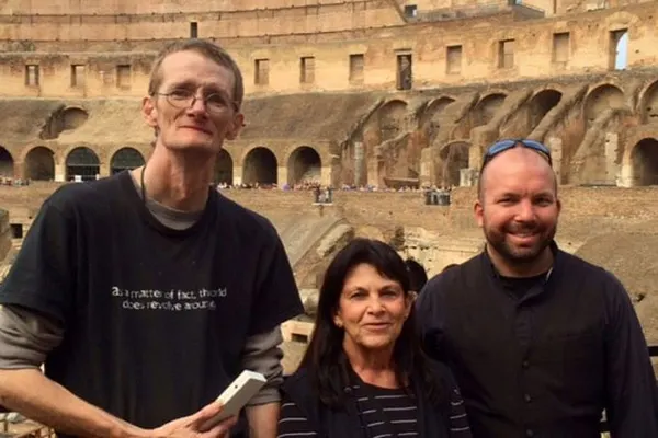 Rome pilgrimage gives homeless man a new perspective on life