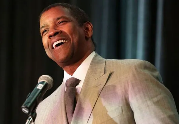 Denzel Washington preaches gratitude to church members at Pentecostal convention