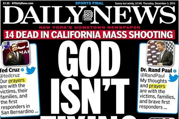 ‘Prayer shaming’ debate flares after California massacre