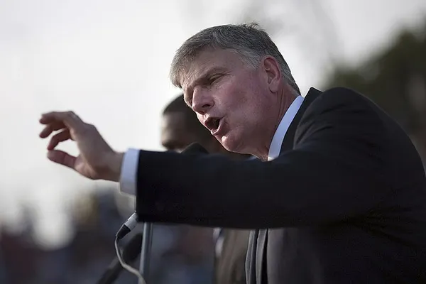 Franklin Graham leaves GOP over Planned Parenthood funding