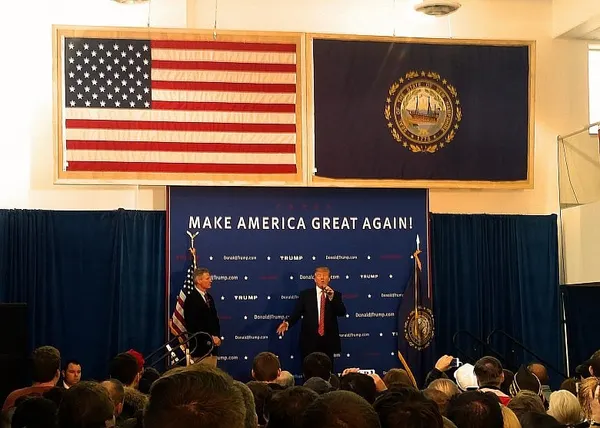 Trump at Brown ‘BBQ’ tears into Cruz over loans, ‘NY values’