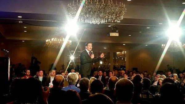 Marco Rubio, once the protégé, steps out of the shadows