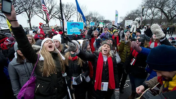 Because of the youth, the March went on 