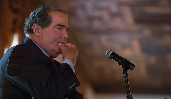 Supreme Court Justice Scalia: Constitution says government can favor religion