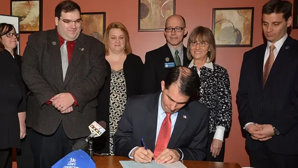 Wisconsin Gov. Scott Walker signs bills reducing Planned Parenthood funding