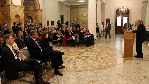 Baker, Peyser laud charter schools amid push for expansion