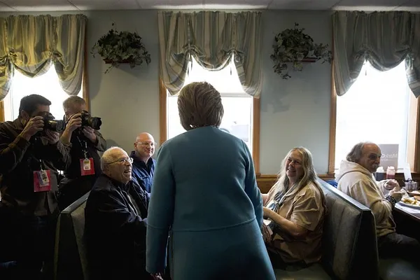 Clinton donors trade fundraising for door-knocking in NH