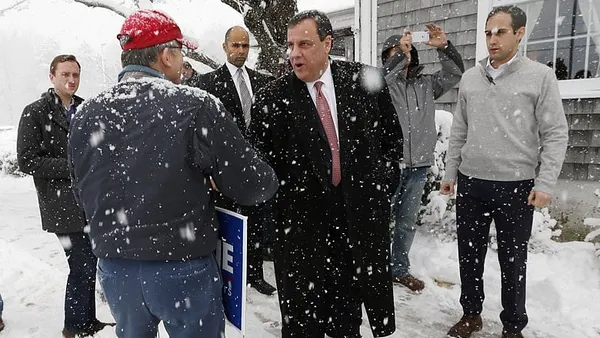 Massachusetts Gov. Charlie Baker endorses Chris Christie