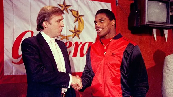 How Donald Trump, with pizazz and bluster, took on the NFL