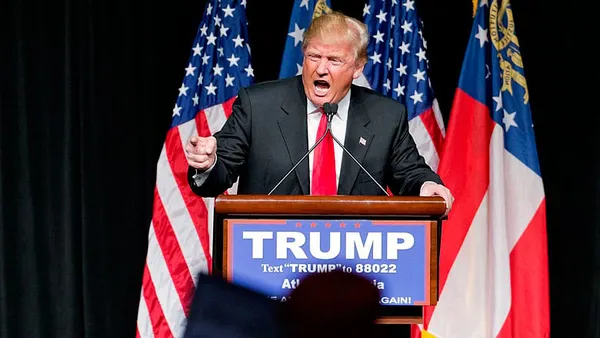 Trump says he won’t release tax returns yet