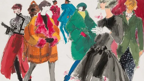 Drawing out the soul of fashion with Kenneth Paul Block and MFA