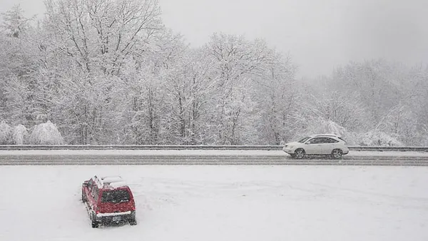 New England sees first serious snowfall of the season
