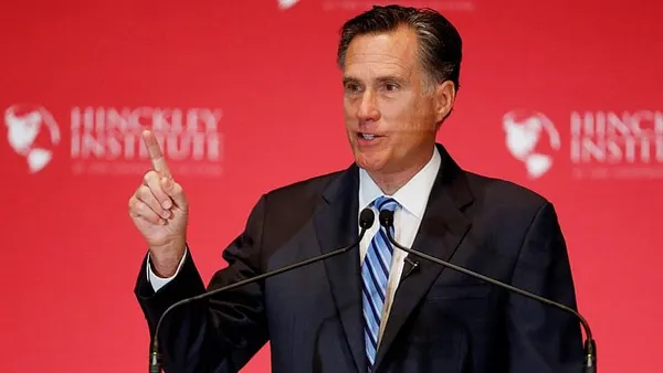 Mitt Romney Blasts Donald Trump Over Kanye West, Nick Fuentes Dinner