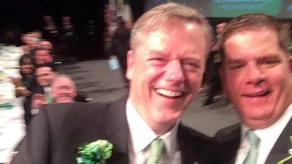 Pols trade swipes, sing songs at St. Patrick’s Day ‘love-in’ brunch