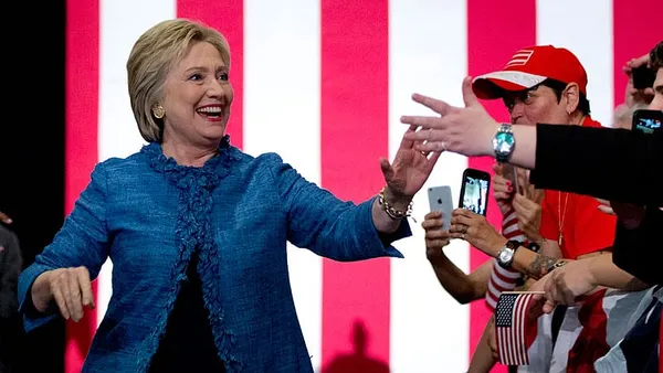 After a night of primary victories, Clinton looks ahead