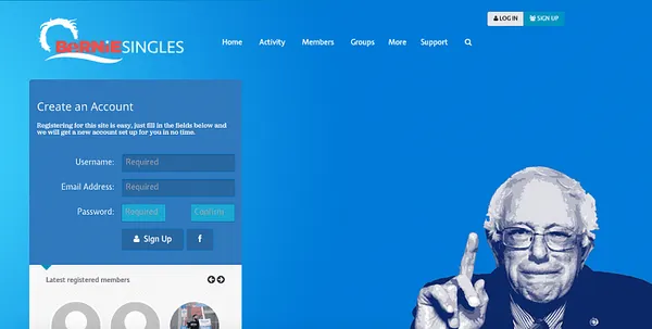 Feel the Dating Bern: Top politically savvy match-makers