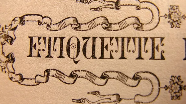 Bring back etiquette