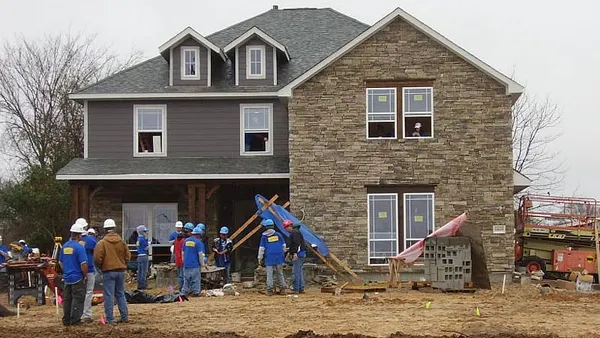 The early American dream house