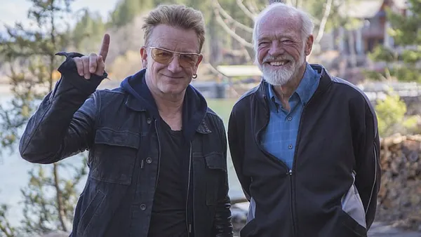 Bono makes ‘Psalms’ film with Bible translator Peterson