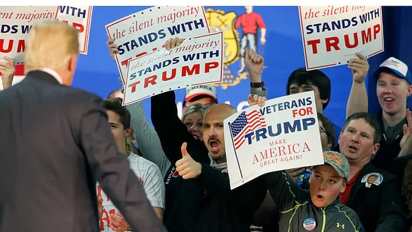 Voters embrace Trump for speaking out on unpopular topics