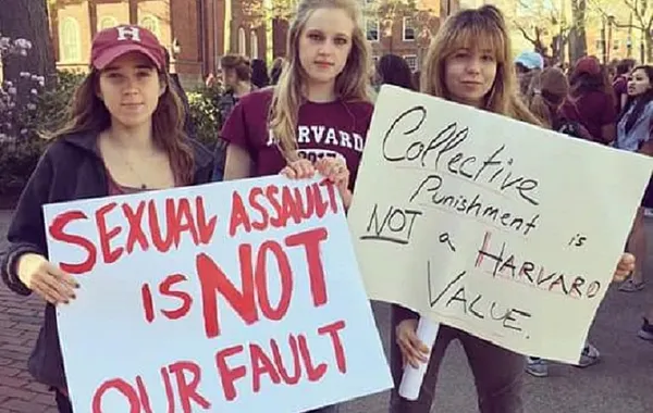 Harvard women protest ‘blacklist’ targeting single-sex clubs
