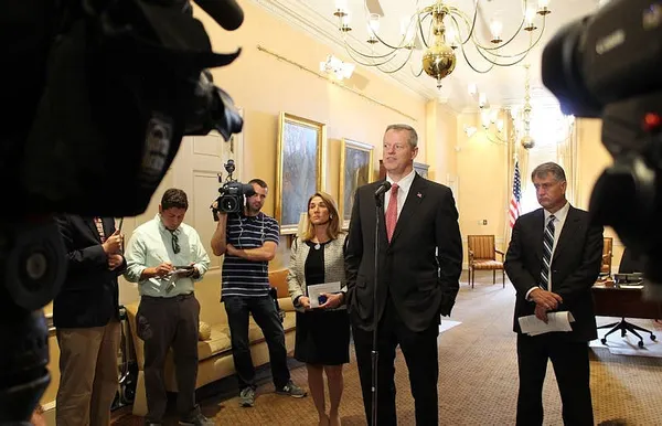 Baker decries Orlando shooting, says no tie to Marathon bombers