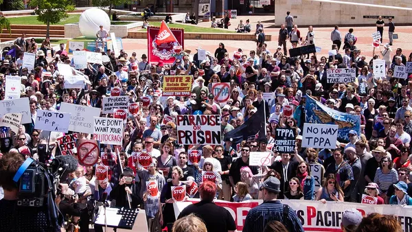 Presidential politics and the Trans-Pacific Partnership trade deal