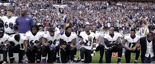 Kneeling During Anthem, Good; Kneeling To Pray, Bad