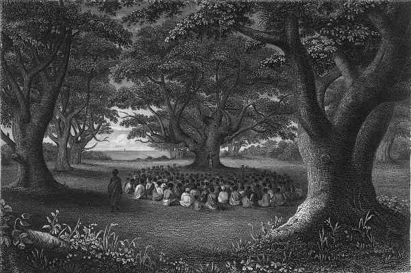 Hawaiians Journey to Park Street Church to Celebrate Commissioning of First Missionaries to Their Islands in 1819