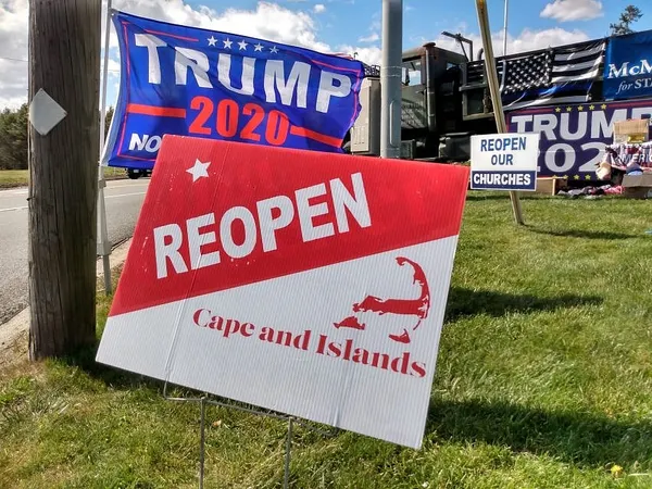 United Cape Patriots Planning Re-Open Cape Cod Standout and March in Hyannis on Sunday, May 24