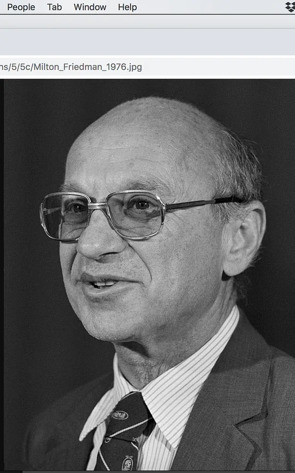 Biden Finds a Campaign Target:  Milton Friedman