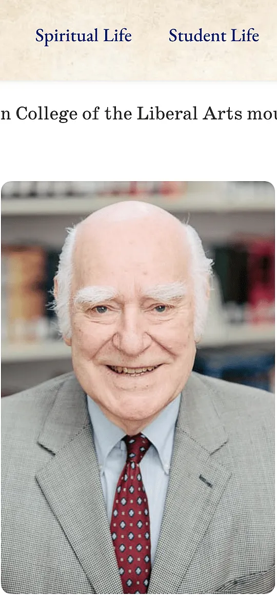 Catholic Colleges Founder Peter Sampo Dies