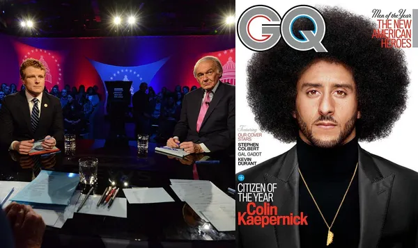 Markey and Kennedy — Take a Knee for Kaepernick