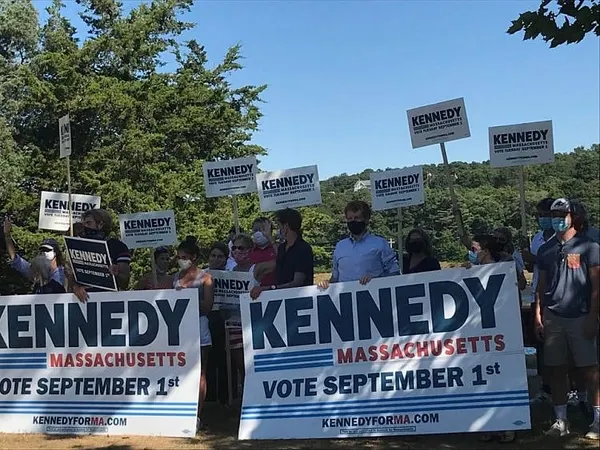 Joe Kennedy III Backs Bill Galvin’s Primary Challenger
