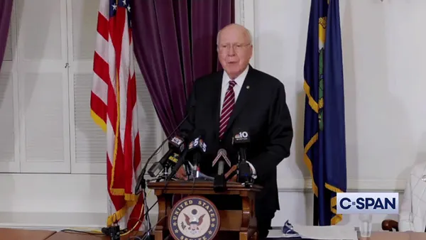 University Of Vermont Names Honors College After Patrick Leahy