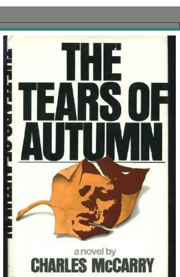 JFK and His Assassin(s):  Book Review of The Tears of Autumn