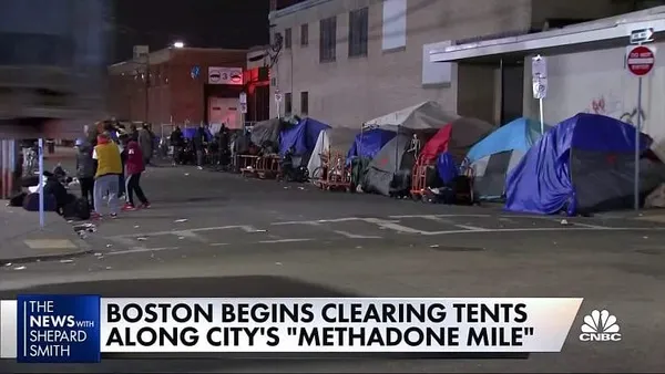 Notices Warn Mass. and Cass Tent Removals To Begin Wednesday, November 1