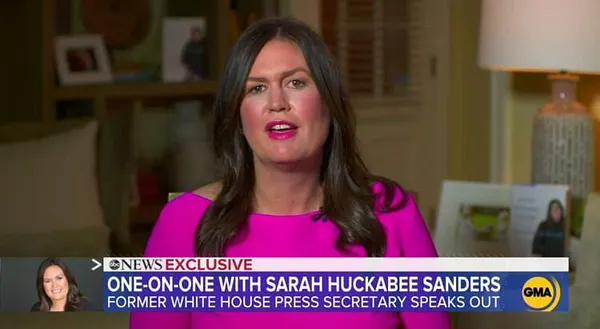 Sarah Huckabee Sanders Tapped To Give Republican Response To State of The Union