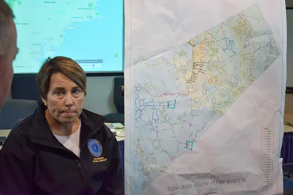 Healey Ditches Political Event In New Hampshire To See Flooded Communities In Massachusetts; Makes Apparent Reference To Climate Change