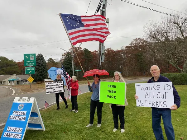 Cape Protesters Against Illegal Immigration Draw Attention To Issue That Is Roiling Massachusetts
