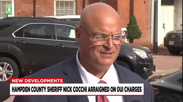 Hampden County Sheriff Nick Cocchi Takes Responsibility After Drunken Driving Charge, Has Driver’s License Suspended